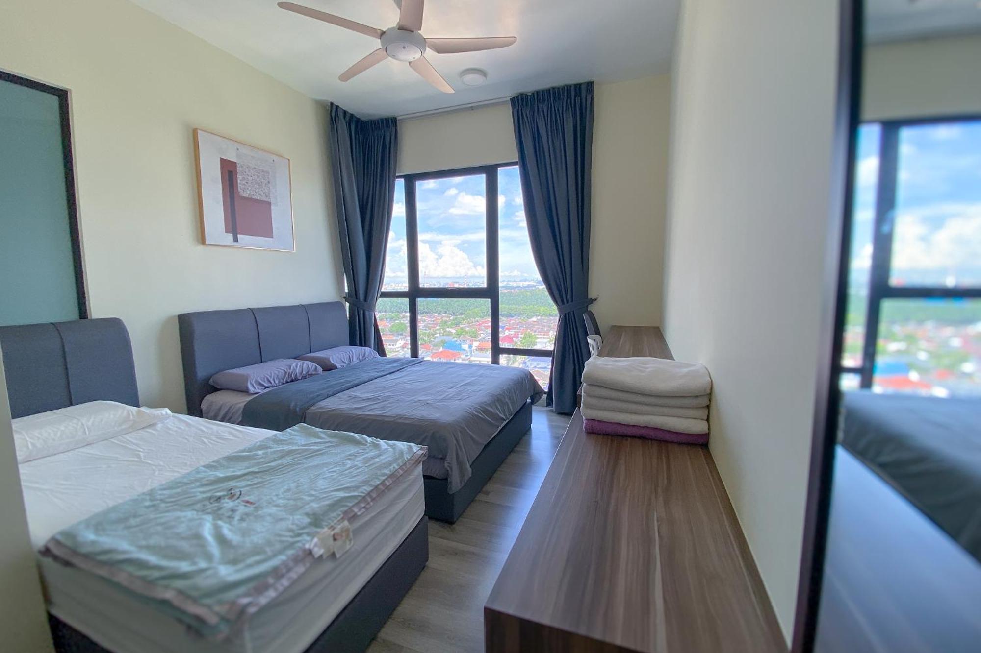 Mid Vally Southkey Jb, 2br, Wifi, 7 Mins To Ciq , 5-7pax